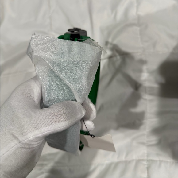 Gucci Green Embossed Leather Belt - Picture 3 of 8